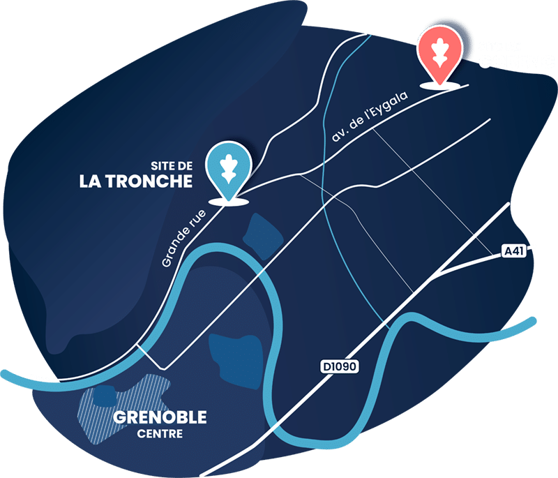 philippine-duchesne-itec-boisfleury-la-tronche-corenc-carte